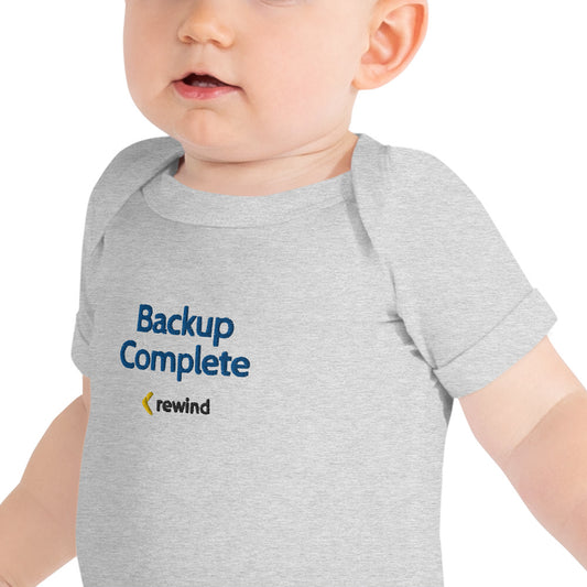 Backup Complete Onesie